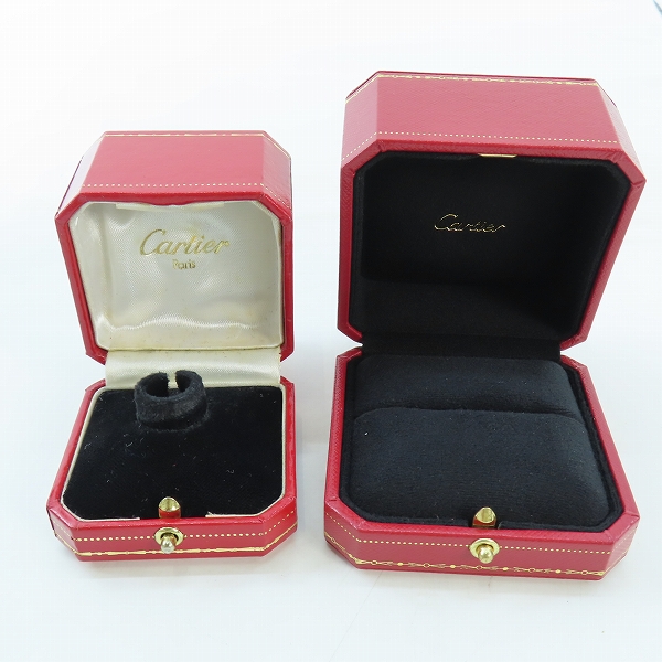 実際に弊社で買取させて頂いたCartier/カルティエ ジュエリーケース/空箱/ 2点セットの画像 5枚目