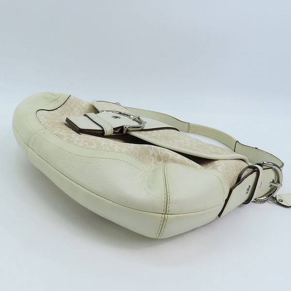 実際に弊社で買取させて頂いたCOACH/コーチ ミニシグネチャー ハンドバッグ F06808 の画像 2枚目