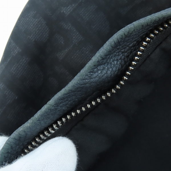 実際に弊社で買取させて頂いたDIOR/ディオール オブリーク トロッター レザー×ナイロン デイパック/バックパックの画像 6枚目