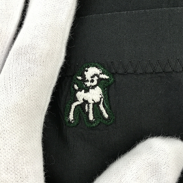 実際に弊社で買取させて頂いたthe shepherd UNDERCOVER/ザ シェパード アンダーカバー スタンドカラーシャツ F.BLACK US1B4401/3の画像 4枚目