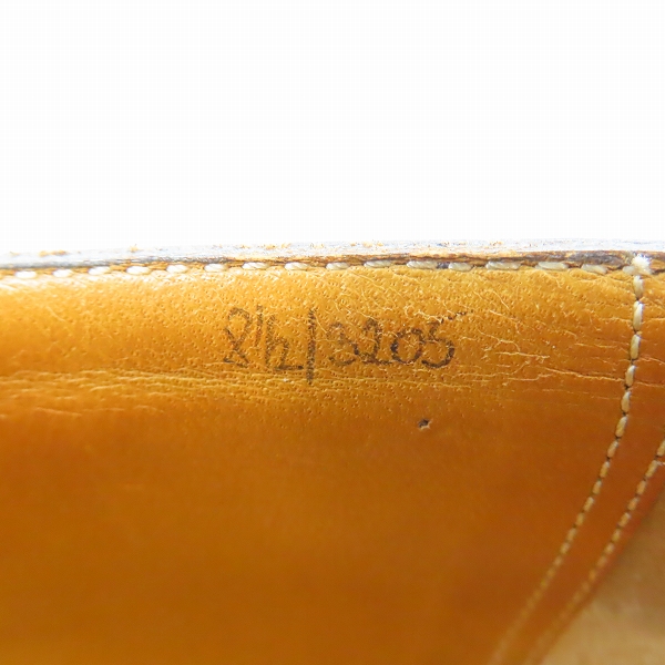 実際に弊社で買取させて頂いたBerluti/ベルルッティ カリグラフィ アンディ デムジュール レザー ローファー 8.5の画像 5枚目