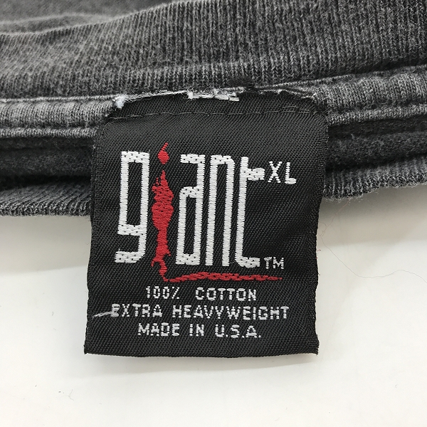 実際に弊社で買取させて頂いたGiant/ジャイアント ヴィンテージ/ビンテージ BON JOVI/ボンジョビ プリント バンド Tシャツ/XLの画像 2枚目