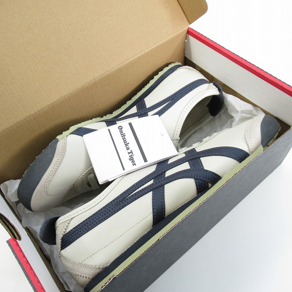 実際に弊社で買取させて頂いた【未使用】Onitsuka Tiger/オニツカタイガー MEXICO 66/メキシコ 66 ローカット スニーカー 1183C102-200/26.5の画像 6枚目