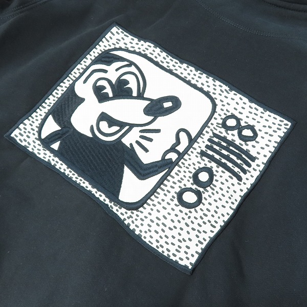 実際に弊社で買取させて頂いたCOACH/コーチ キースヘリング ミッキーマウス ジップアップパーカー Mの画像 2枚目