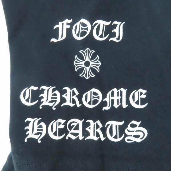 実際に弊社で買取させて頂いた【JPタグ】CHROME HEARTS/クロムハーツ FOTI フォティ プリントTシャツ/Lの画像 7枚目