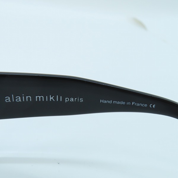 実際に弊社で買取させて頂いたalain mikli/アランミクリ メタルフレーム サングラス/アイウェア 3214の画像 4枚目