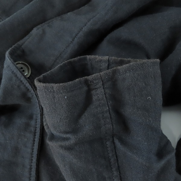 実際に弊社で買取させて頂いたAG by EXPERIMENT/エージーバイエクスペリメント ブルゾン ジャケット ブラック 44の画像 7枚目