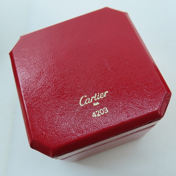 実際に弊社で買取させて頂いたCartier/カルティエ ジュエリーケース/空箱/ 2点セットの画像 3枚目