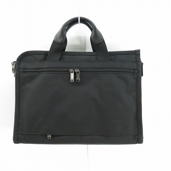 実際に弊社で買取させて頂いたTUMI/トゥミ ALPHA 2 SLIM DELUXE PORTFOLIO BLACK BRIEF/ブリーフケース 26110D4の画像 1枚目
