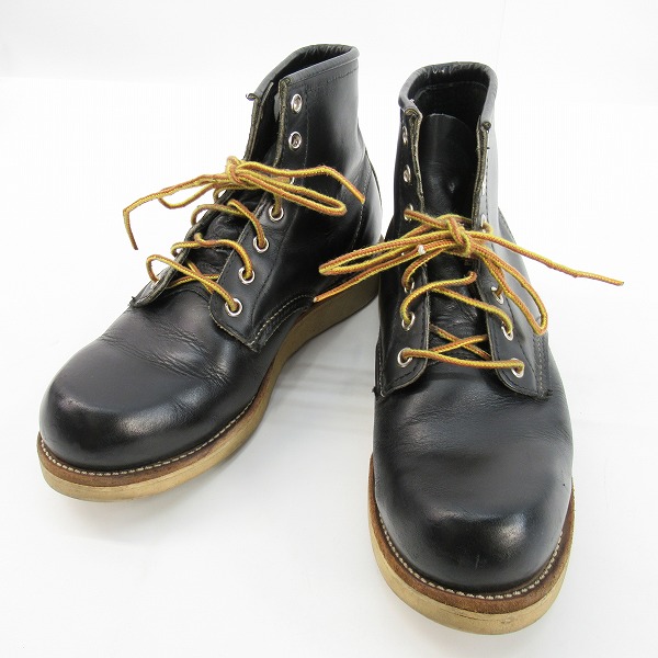 実際に弊社で買取させて頂いたRED WING/レッドウィング 横刺繍羽タグ  プレーントゥ ブーツ 2981 /8E