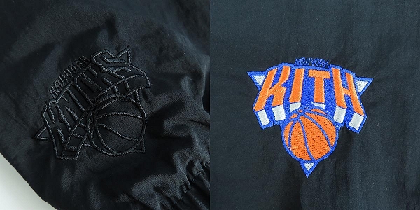 実際に弊社で買取させて頂いたNIKE×kith New York/ナイキ×キス Knicks ニックス コーチ ジャケット CZ1801-010/Mの画像 8枚目