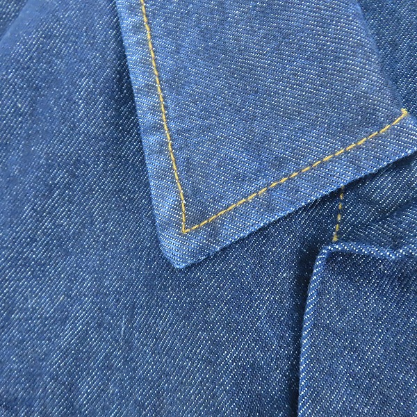 実際に弊社で買取させて頂いたDRIES VAN NOTEN/ドリスヴァンノッテン デニムジャケット/Mの画像 5枚目