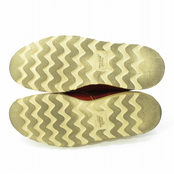 実際に弊社で買取させて頂いたRED WING/レッドウィング 半円犬タグ アイリュッシュセッターブーツ 875/7.5Eの画像 2枚目