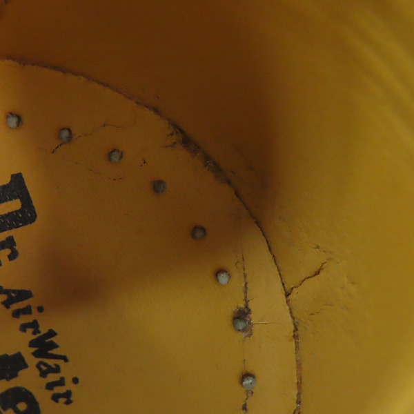 実際に弊社で買取させて頂いたDr.Martens/ドクターマーチン BROGUE SHOE BEX/WINGTIP レザー ウイングチップ/ドレスシューズ 10458001/UK7の画像 6枚目