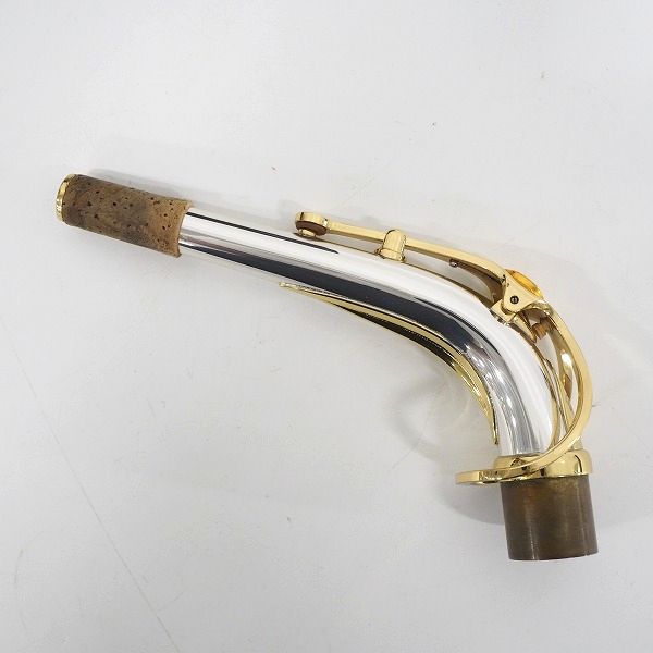 実際に弊社で買取させて頂いたYAMAHA/ヤマハ AV1AG アルトサックス用V1タイプ カスタムネック スターリングシルバー製 クリアラッカー仕上げの画像 2枚目