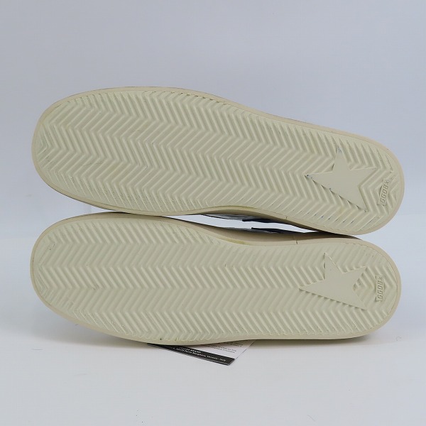 実際に弊社で買取させて頂いた【未使用】GOLDEN GOOSE/ゴールデングース STARDAN SILVER PRINTED スニーカー/42の画像 3枚目