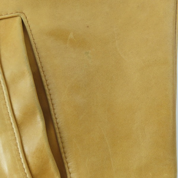 実際に弊社で買取させて頂いたSchott/ショット レザー ダブル Pコート/XXLの画像 8枚目