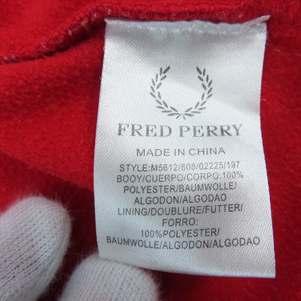 実際に弊社で買取させて頂いたFRED PERRY/フレッドペリー 90s トラックジャケット/Mの画像 4枚目