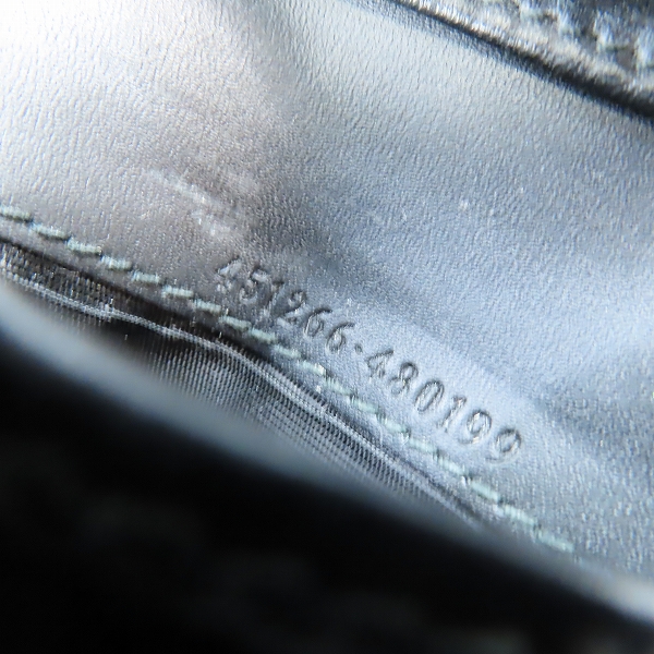 実際に弊社で買取させて頂いたGUCCI/グッチ GGスプリーム スネーク柄 二つ折り財布 ウォレット 451266-480199の画像 5枚目