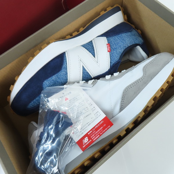 実際に弊社で買取させて頂いたLEVI'S/リーバイス×NEW BALANCE/リーバイス×ニューバランス ローカットスニーカー MS327LVA/27の画像 8枚目