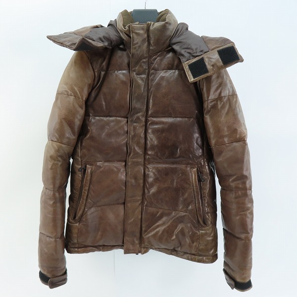実際に弊社で買取させて頂いたglamb/グラム ラムレザー ダウンジャケット/2