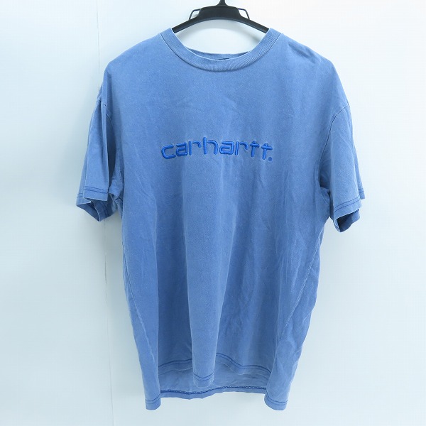 実際に弊社で買取させて頂いたCarhartt/カーハート DUSTER T-SHIRT/ダスタースクリプト 半袖Tシャツ ロゴ刺繍/S