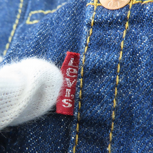 実際に弊社で買取させて頂いたLEVI'S/リーバイス BOSS懸賞 限定1万着 デニムジャケット/Gジャン BOSSJ-2003/Lの画像 3枚目