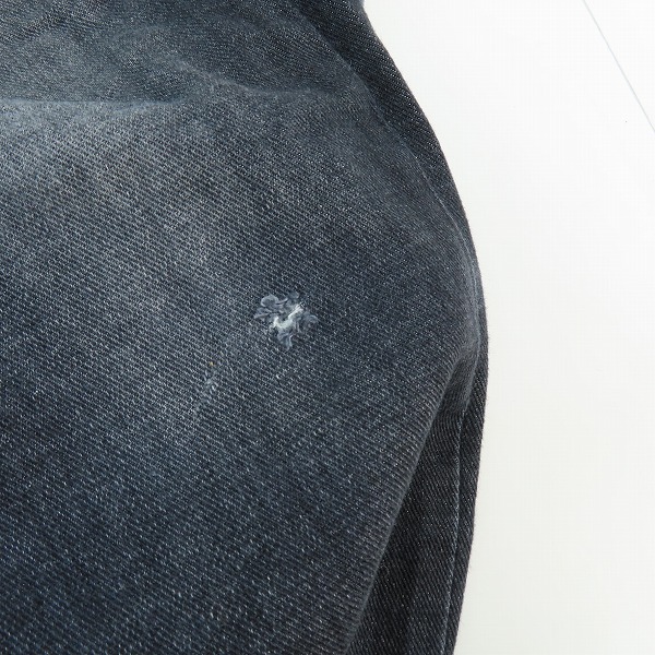 実際に弊社で買取させて頂いたHUGO BOSS/ヒューゴボス CANDIANI/カンディアーニ デニム/ブラック/34×32の画像 9枚目