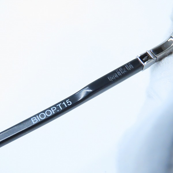 実際に弊社で買取させて頂いたSTARCK EYES×alain mikli/スタルクアイズ × アランミクリ  BIOOP.T15 メガネフレーム P0001.21の画像 5枚目