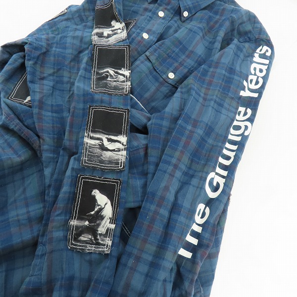 実際に弊社で買取させて頂いたTAKAHIROMIYASHITA TheSoloIst×J.PRESS/タカヒロミヤシタ ザ ソロイスト×ジェイプレス 長袖シャツ ブルー sjs.0001/Mの画像 7枚目