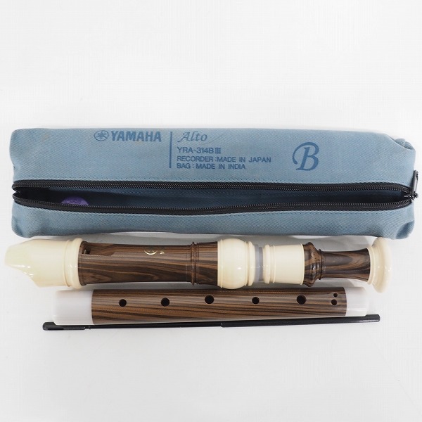 実際に弊社で買取させて頂いた【おまとめ品】YAMAHA/ヤマハ アルトリコーダー 5本セットの画像 2枚目