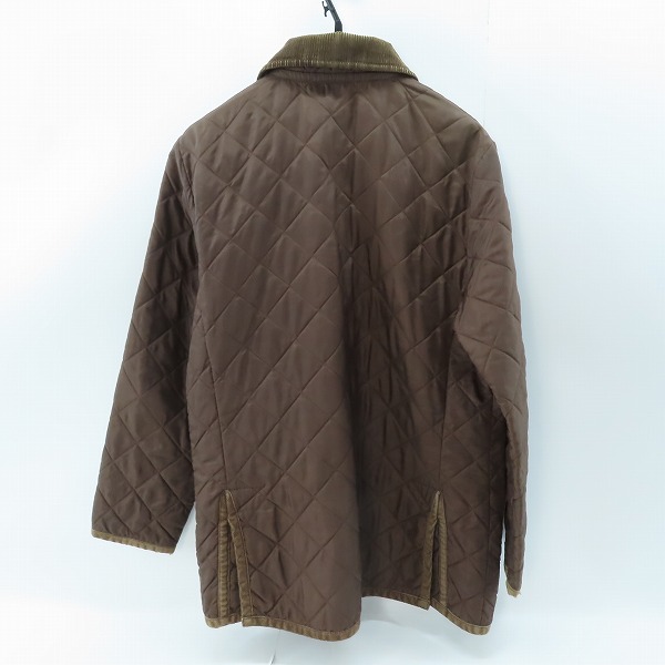 実際に弊社で買取させて頂いたEDIFICE×LAVENHAM/エディフィス×ラベンハム 別注 キルティングジャケット 38の画像 1枚目