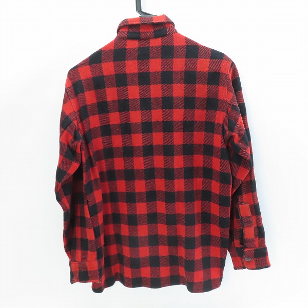 実際に弊社で買取させて頂いた【難有】Woolrich/ウールリッチ ヴィンテージ ハーフジップ 長袖シャツ/15の画像 1枚目