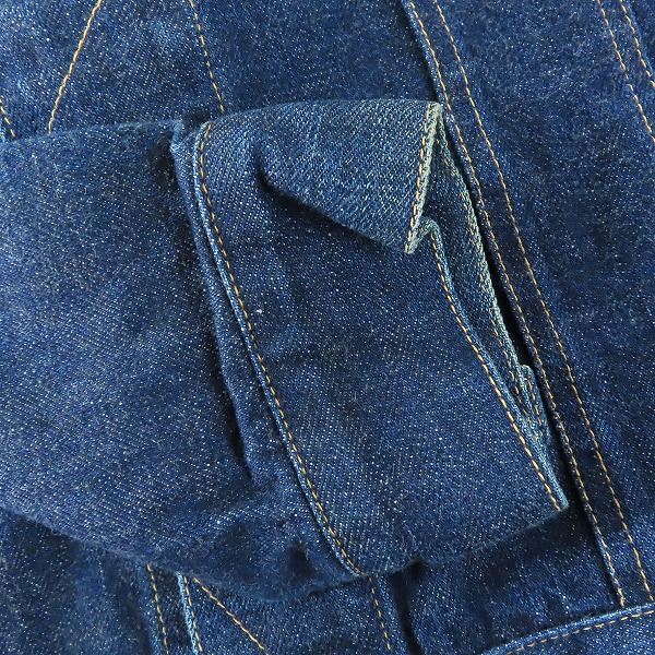 実際に弊社で買取させて頂いたWACKO MARIA/ワコマリア GUILTY PARTIES デニムジャケット/XLの画像 6枚目