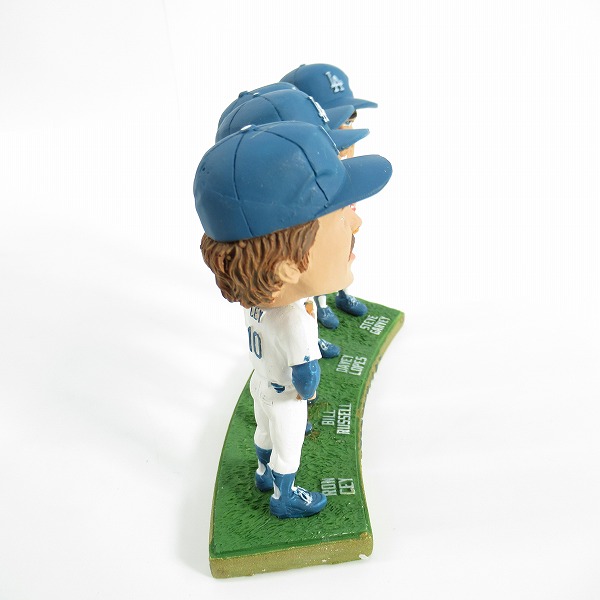 実際に弊社で買取させて頂いたドジャースタジアム 50周年 THE INFIELD ロン・セイ/ラッセル/ロープス/ガービー  ボブルヘッドフィギュア/首振り人形の画像 4枚目