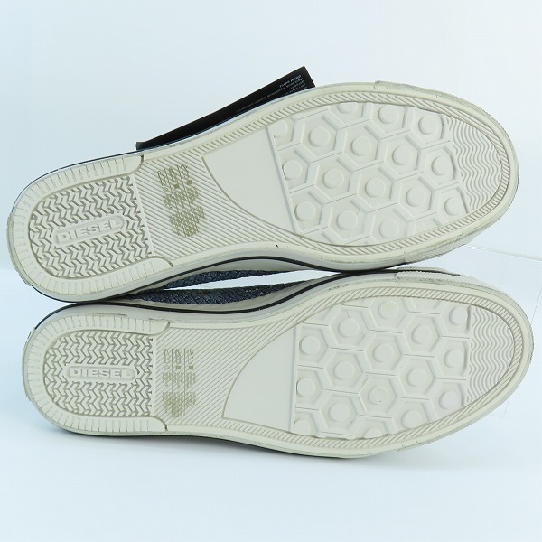 実際に弊社で買取させて頂いた【未使用】DIESEL/ディーゼル EXPOSURE 1 エクスポージャー ハイカットスニーカー/27の画像 2枚目