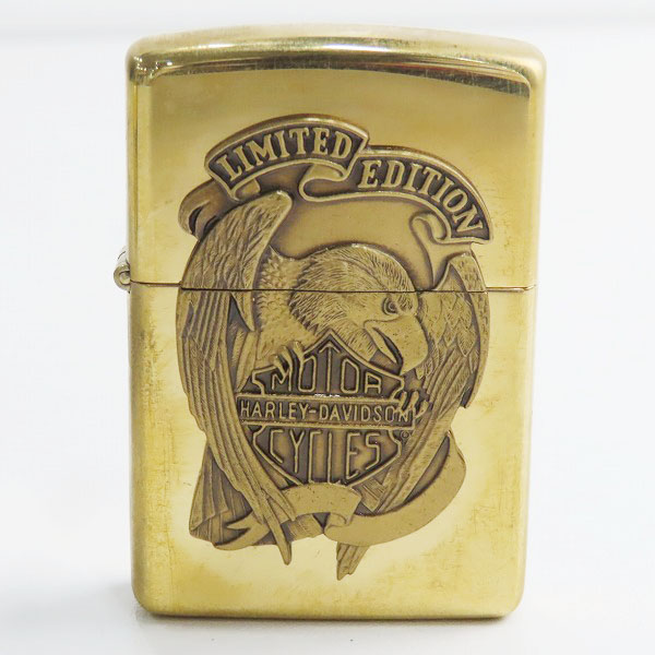 実際に弊社で買取させて頂いたZIPPO/ジッポー LIMITED EDITION/リミテッド エディション ハーレーダビッドソン イーグルメタル/1994年製