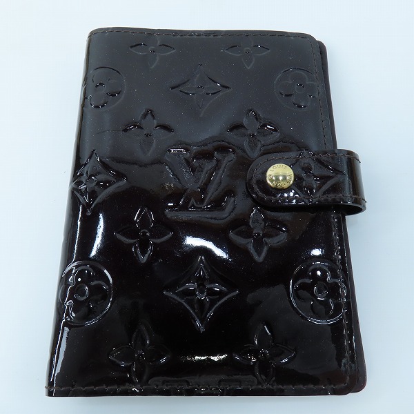 実際に弊社で買取させて頂いたLOUIS VUITTON ルイヴィトン モノグラムヴェルニ アジェンダPM 6穴式 手帳 R21026 