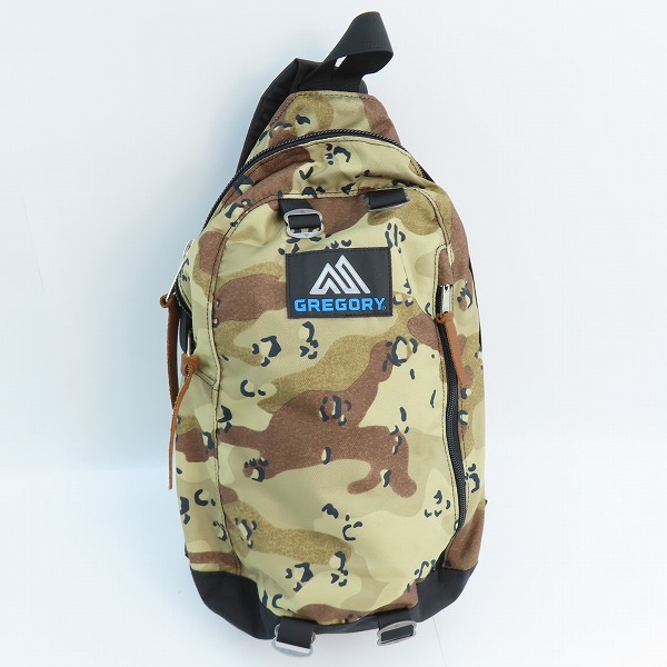 実際に弊社で買取させて頂いたGREGORY×BEAMS BOY/グレゴリー×ビームスボーイ チョコチップカモ ボディバッグ