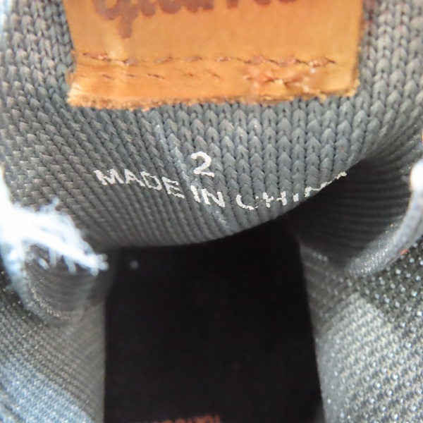 実際に弊社で買取させて頂いたglamb/グラム ハイカットスニーカー/2の画像 5枚目