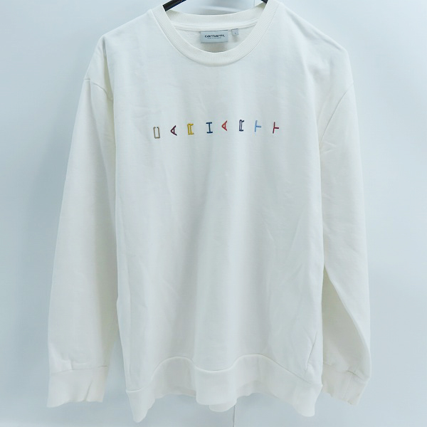 実際に弊社で買取させて頂いたCarhartt/カーハート  ロゴスウェット I025470/L