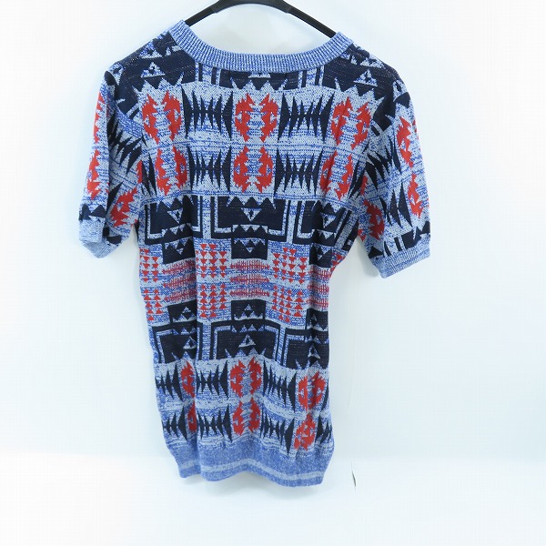 実際に弊社で買取させて頂いた【未使用】NO ID./ノーアイディー ネイティブ柄 ニット/セーター 838010-785K/1の画像 1枚目