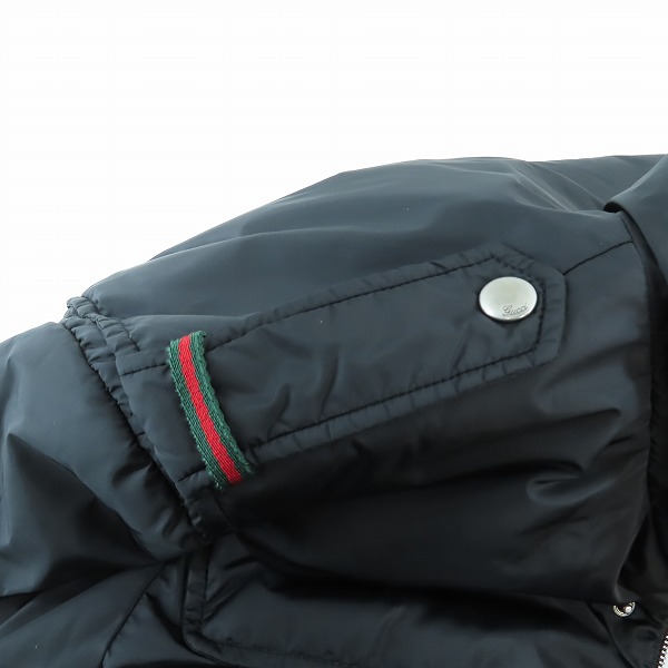 実際に弊社で買取させて頂いた【JPタグ】GUCCI/グッチ ダウンジャケット/ブルゾン 183679 Z9687/52の画像 7枚目