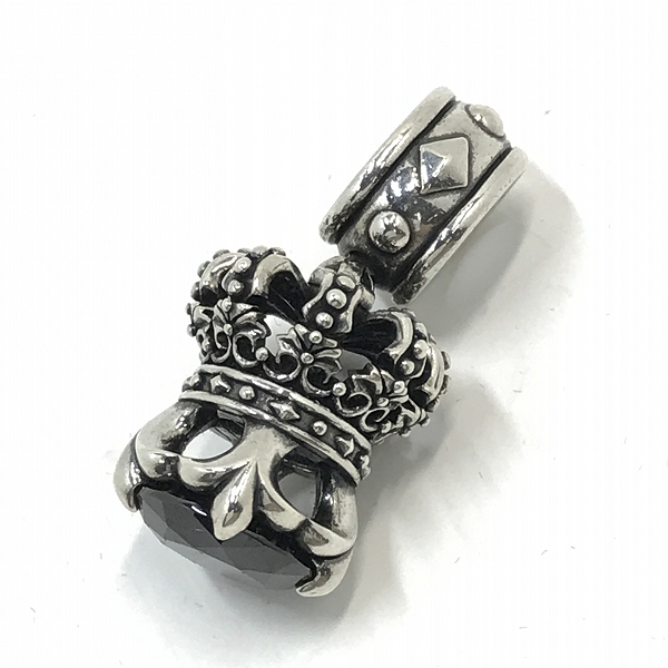 実際に弊社で買取させて頂いたJustin Davis×内山英雄/ジャスティンデイビス J×U クラウン ペンダント トップ