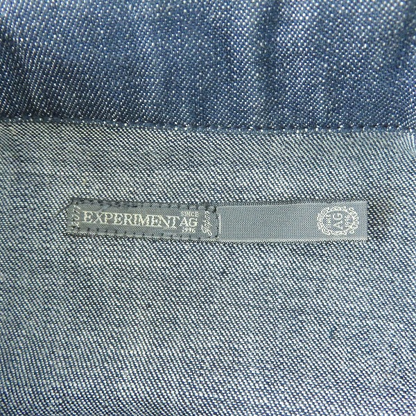 実際に弊社で買取させて頂いたAG by EXPERIMENT/エージーバイエクスペリメント デニムジャケット ジージャン 1の画像 2枚目