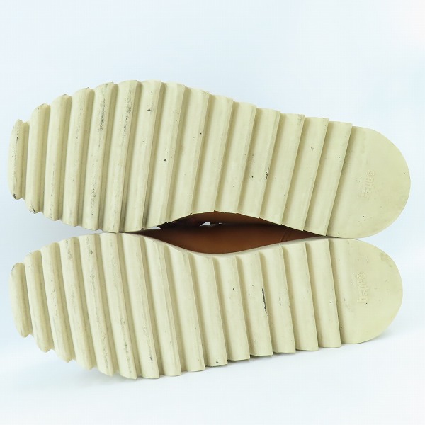 実際に弊社で買取させて頂いたA BATHING APE/アベイシング エイプ レースアップ ブーツ/9の画像 2枚目