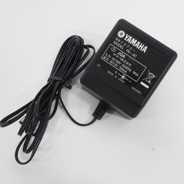 実際に弊社で買取させて頂いた★YAMAHA/ヤマハ PSR-E313 PORTATONE 電子キーボード ポータトーン 61鍵 ペダル・ACアダプター付き【簡易動作確認済】の画像 7枚目