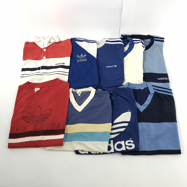 実際に弊社で買取させて頂いた【おまとめ】adidas/アディダス ヴィンテージ/ビンテージ Tシャツ/ポロシャツ