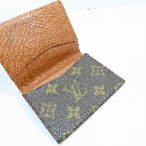 実際に弊社で買取させて頂いたLOUIS VUITTON/ルイヴィトン モノグラム アンヴェロップ カルト ドゥ ヴィジット カードケース M62920の画像 3枚目