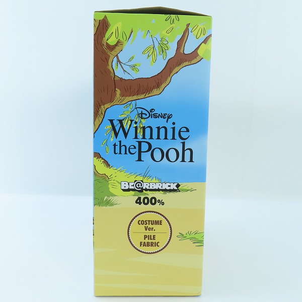 実際に弊社で買取させて頂いた【未開封】BE@RBRICK/ベアブリック Disney/ディズニー Winnie the Pooh COSTUME 400％ くまのプーさんの画像 2枚目